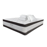 Combo Colchón Serenity King 200 X 200 Cm Medio Firme Ortopedico Con Almohada y Protector - Colchones | Bylmo