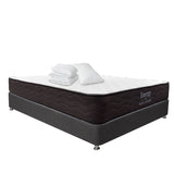 Combo Colchón y Base Cama Energy Blanco y Gris Grafito Sencillo 100 X 190 Cm Medio Firme Ortopedico - Colchones | Bylmo