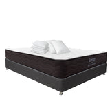Combo Colchón y Base Cama Energy Blanco y Gris Grafito Queen 160 X 190 Cm Medio Firme Ortopedico - Colchones | Bylmo