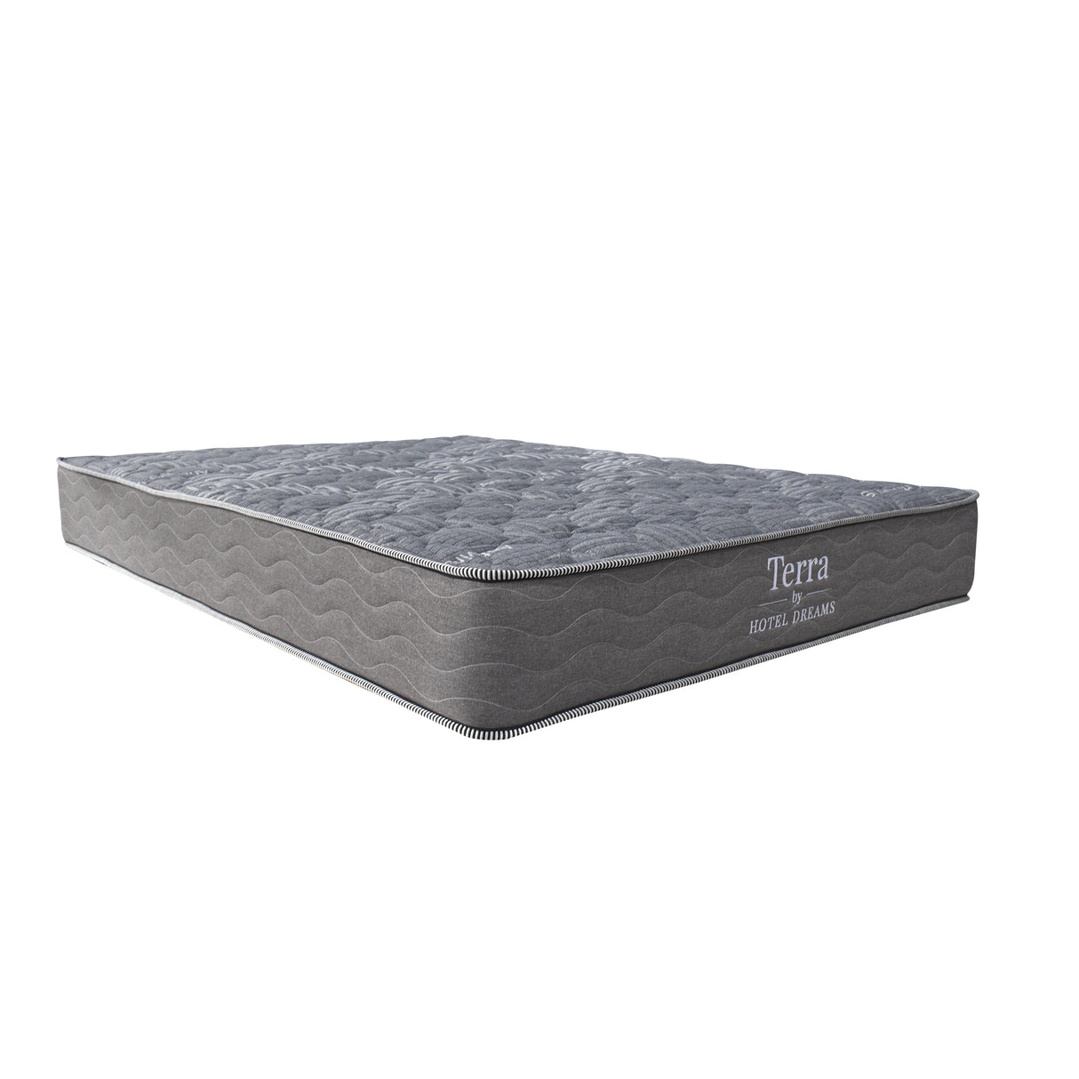 Combo Colchón y Base Cama Terra Gris Claro y Gris Grafito Semidoble 120 X 190 Cm Medio Firme Ortopedico - Colchones | Bylmo