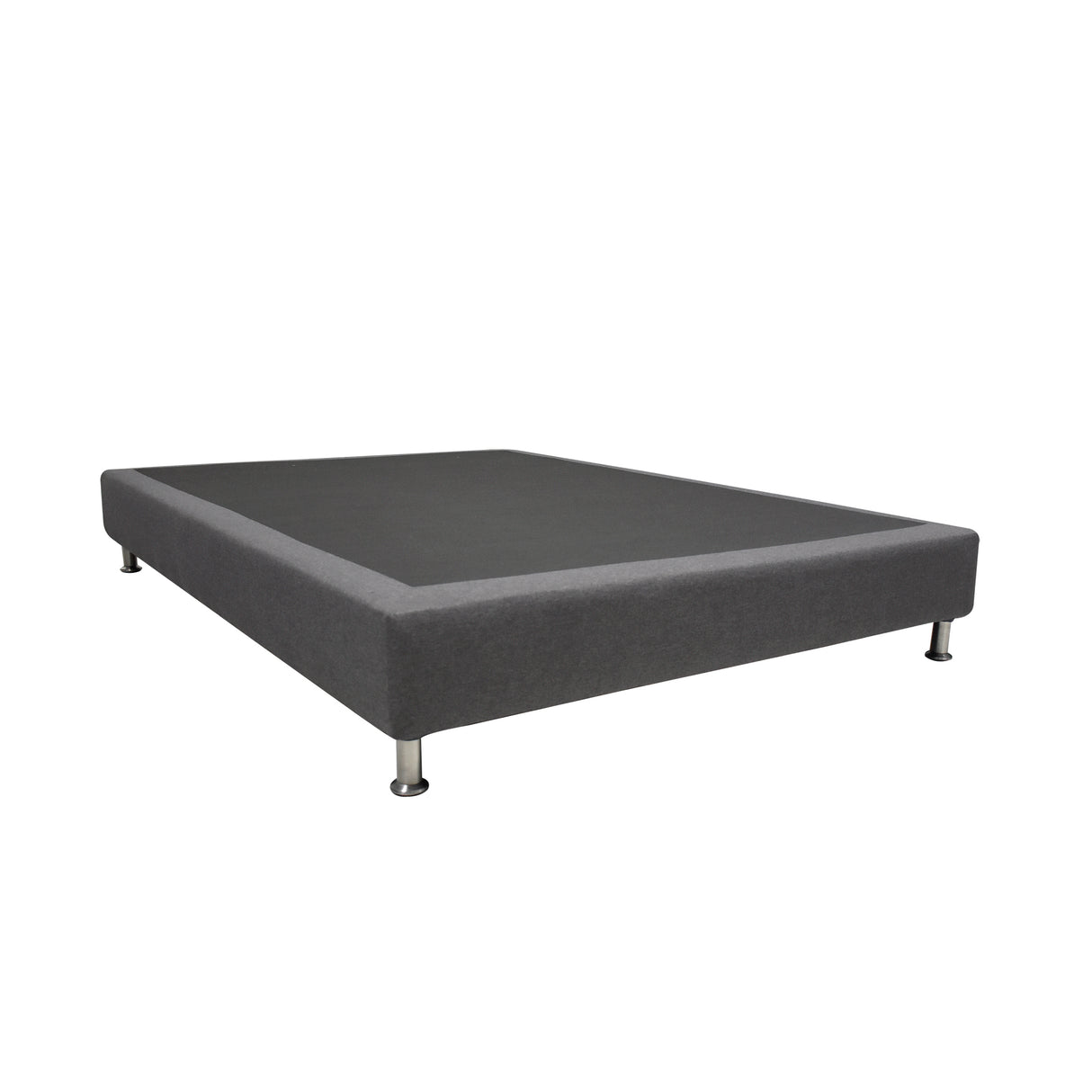 Combo Colchón y Base Cama Confort Blanco y Azul Oscuro King 200 X 200 Cm Medio Firme Ortopedico - Colchones | Bylmo
