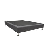 Combo Colchón y Base Cama Elegance Pocket Blanco y Negro Doble 140 X 190 Cm Medio Suave Ortopedico - Colchones | Bylmo