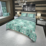 Juego de Sabanas Basic Verde Moderno King 200 x 200 cm - SABANAS | Bylmo