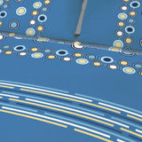 Juego de Sabanas Basic Azul Moderno 4 Piezas 200x200cm Círculos - SABANAS | Bylmo