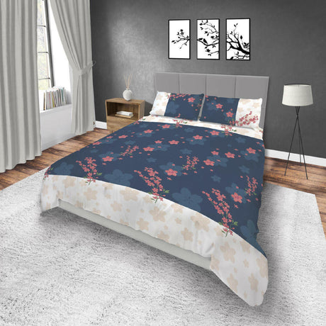 Juego de Sabanas Basic Floral 4 Piezas King Suavidad - SABANAS | Bylmo