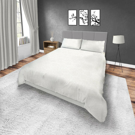 Juego de Sabanas Basic Blanco Moderno King 200x200cm - SABANAS | Bylmo