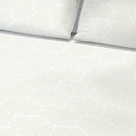 Juego de Sabanas Basic Blanco Moderno King 200x200cm - SABANAS | Bylmo