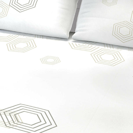 Juego de Sabanas Basic Blanco 4 piezas 200x200cm suavidad extra - SABANAS | Bylmo