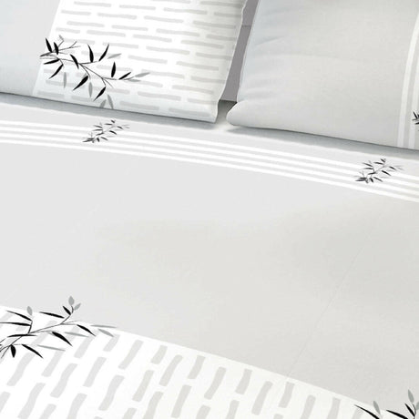 Juego de Sabanas Basic Gris Suavidad y Durabilidad - SABANAS | Bylmo