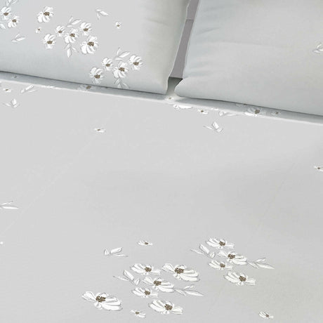 Juego de Sabanas Basic Gris Moderno 4 piezas King Suave - SABANAS | Bylmo