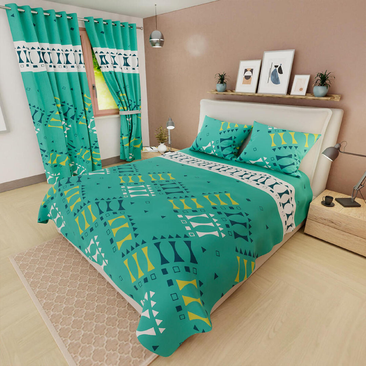 Juego de Sabanas Basic Verde Menta Suavidad y Durabilidad - Sabanas | Bylmo