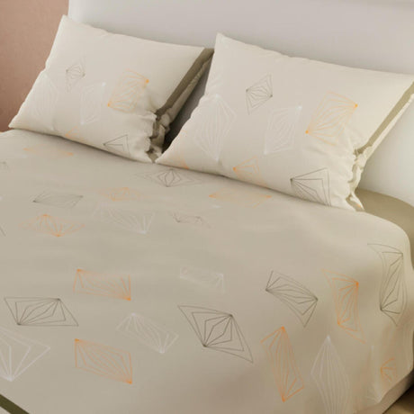 Juego de Sabanas Basic Doble 140x190 Cafe Suavidad 180 hilos - Sabanas | Bylmo