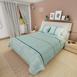 Juego de Sabanas Basic Verde Menta 180 hilos 4 piezas ajuste con elástico - Sabanas | Bylmo