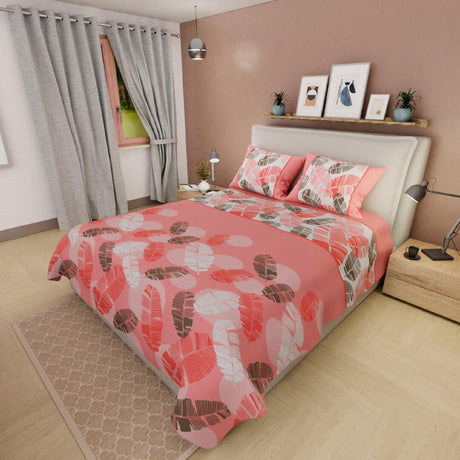 Juego de Sabanas Basic Queen Rosado 180 hilos suaves y modernas. - Sabanas | Bylmo