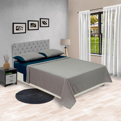 Juego de Sabanas Barcelona Artístico Azul Oscuro - Sabanas | Bylmo