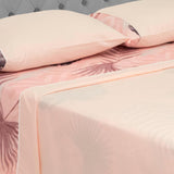 Juego de Sabanas Barcelona Moderno 4 Piezas Doble 140x190cm Palo de Rosa - Sabanas | Bylmo