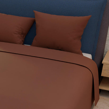 Juego de Sabanas Basic Terracota 4 Piezas Suaves y duraderas - Sabanas | Bylmo