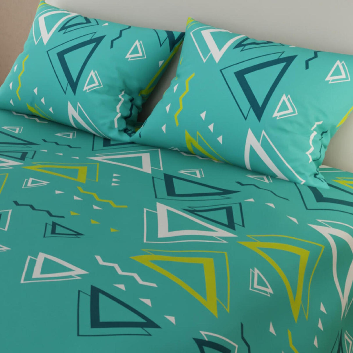 Juego de Sabanas Basic Verde Menta Moderno 4 Piezas - Sabanas | Bylmo