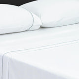 Juego de Sábanas Basic Naturaleza Resortada Queen Blanco 10 Tonos - Sabanas | Bylmo