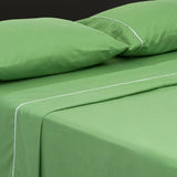 Juego de Sabanas Basic Verde Limón 10 tonos disponibles - Sabanas | Bylmo
