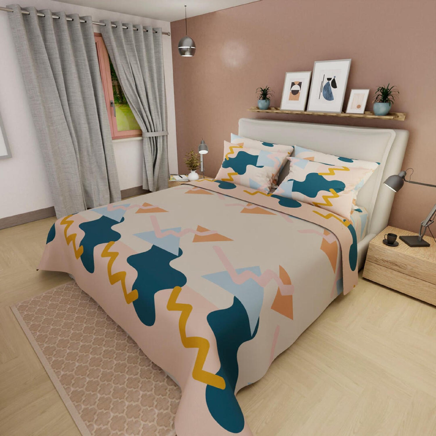 Juego de Sabanas Basic Moderno 10 Colores 4 Piezas - Sabanas | Bylmo