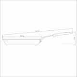 Bifera Negro 30.4x10cm de Hierro y de 2.5 Litros - Ollas y Sartenes | Bylmo