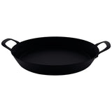 Paellera Negro 39.5x8.7cm de Hierro y de 5 Litros - Ollas y Sartenes | Bylmo