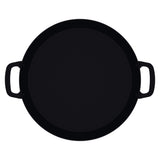 Paellera Negro 39.5x8.7cm de Hierro y de 5 Litros - Ollas y Sartenes | Bylmo
