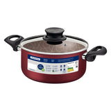 Olla París Rojo 29.4x20cm de Aluminio Antiadherente y de 8 Litros - Ollas y Sartenes | Bylmo