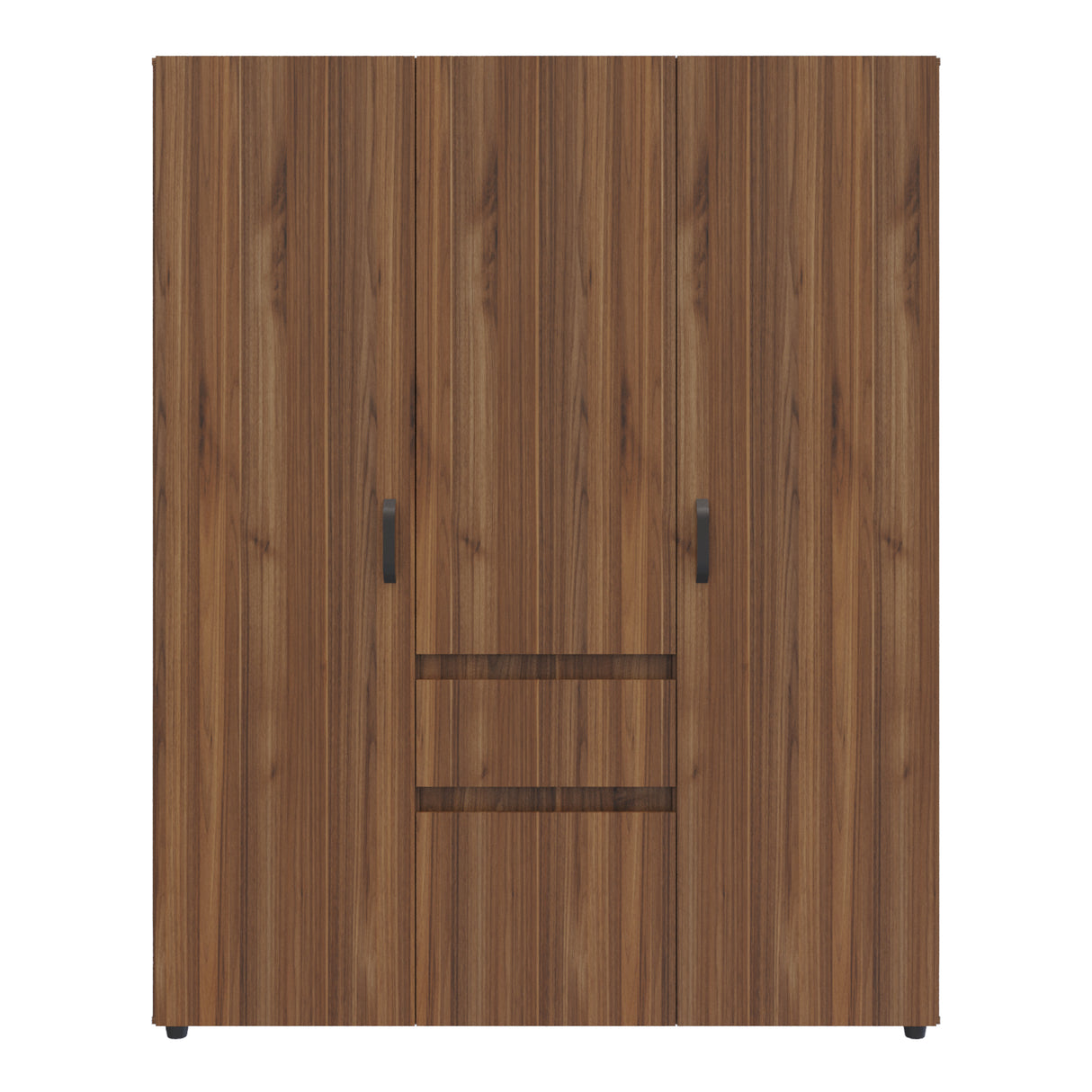 Closet Mary Gales y Wengue 160x200cm Con Dos Cajones - Closets | Bylmo