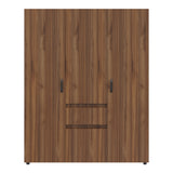 Closet Mary Gales y Wengue 160x200cm Con Dos Cajones - Closets | Bylmo