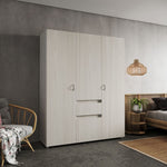 Closet Mary Niebla Y Blanco 160x200cm Con Dos Cajones