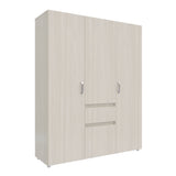 Closet Mary Niebla y Blanco 160x200cm Con Dos Cajones - Closets | Bylmo