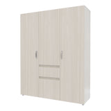 Closet Mary Niebla y Blanco 160x200cm Con Dos Cajones - Closets | Bylmo