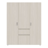Closet Mary Niebla y Blanco 160x200cm Con Dos Cajones - Closets | Bylmo