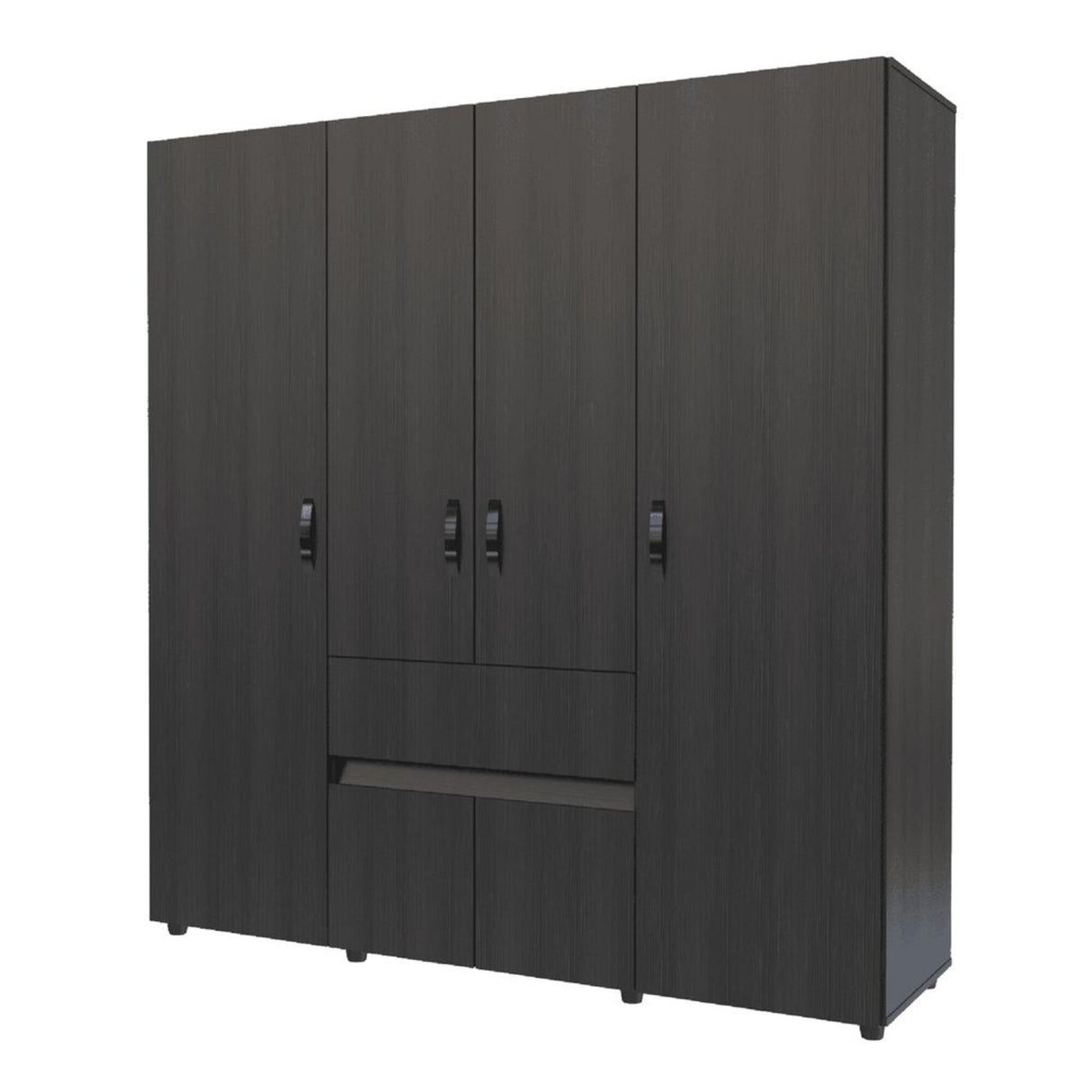 Closet Pekin Wengue 170x200cm Con Un Cajón - Closets | Bylmo