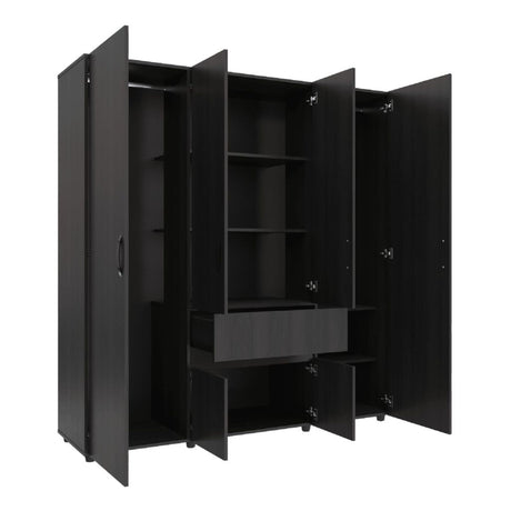 Closet Pekin Wengue 170x200cm Con Un Cajón - Closets | Bylmo