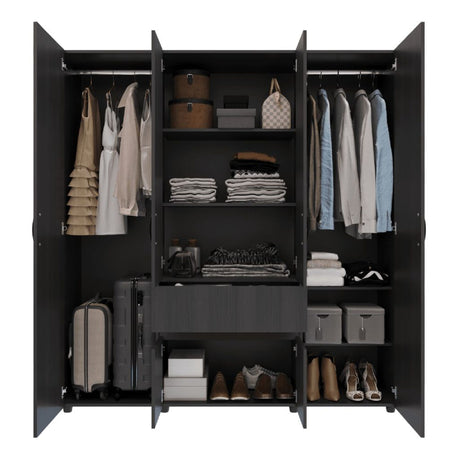 Closet Pekin Wengue 170x200cm Con Un Cajón - Closets | Bylmo
