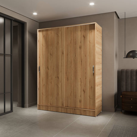 Closet Berlín Duna y Blanco 150x200cm Con Dos Cajones - Closets | Bylmo