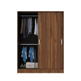 Closet Berlín Gales y Wengue 150x200cm Con Dos Cajones - Closets | Bylmo