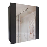 Gabinete de Baño Niki Wengue 43x48cm Rectangular Con Espejo - Gabinetes de Baño | Bylmo