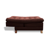 Poltrona Zeink Marron 70x90cm De Un Puesto Reclinable con Patas - Sofas y Poltronas | Bylmo