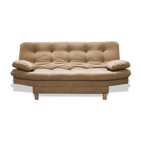 Sofá Cama Bakers Camel 185x95cm De Tres Puestos Reclinable con Patas - Sofas y Poltronas | Bylmo