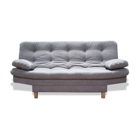 Sofá Cama Bakers Gris 185x95cm De Tres Puestos Reclinable con Patas - Sofas y Poltronas | Bylmo
