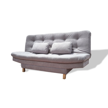 Sofá Cama Bakers Gris 185x95cm De Tres Puestos Reclinable con Patas - Sofas y Poltronas | Bylmo