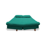 Sofá Cama Bakers Verde 185x95cm De Tres Puestos Reclinable con Patas - Sofas y Poltronas | Bylmo