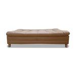 Sofá Cama Zeink Camel 185x95cm De Tres Puestos Reclinable Con Patas