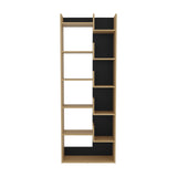 Estantería Clover Fresno Europeo 162x60cm Rectangular con Diez Entrepaños - BIBLIOTECAS Y ESTANTERIAS | Bylmo