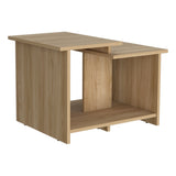 Mesa de Centro Wema Eco Fresno Europeo 60x42.2cm Rectangular - MESAS DE CENTRO | Bylmo