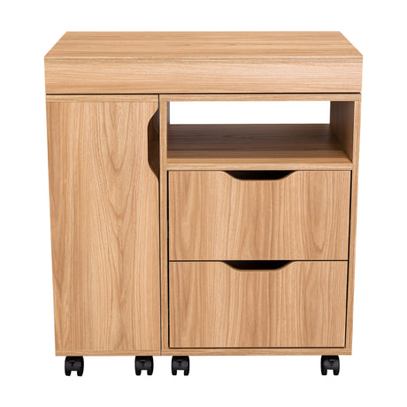 Escritorio Extensible San Diego Fresno Europeo 70.5x75.5cm Con Archivador - ESCRITORIOS | Bylmo